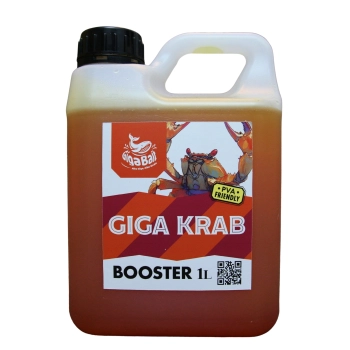 booster atraktor giga krab z krabami na białym tle